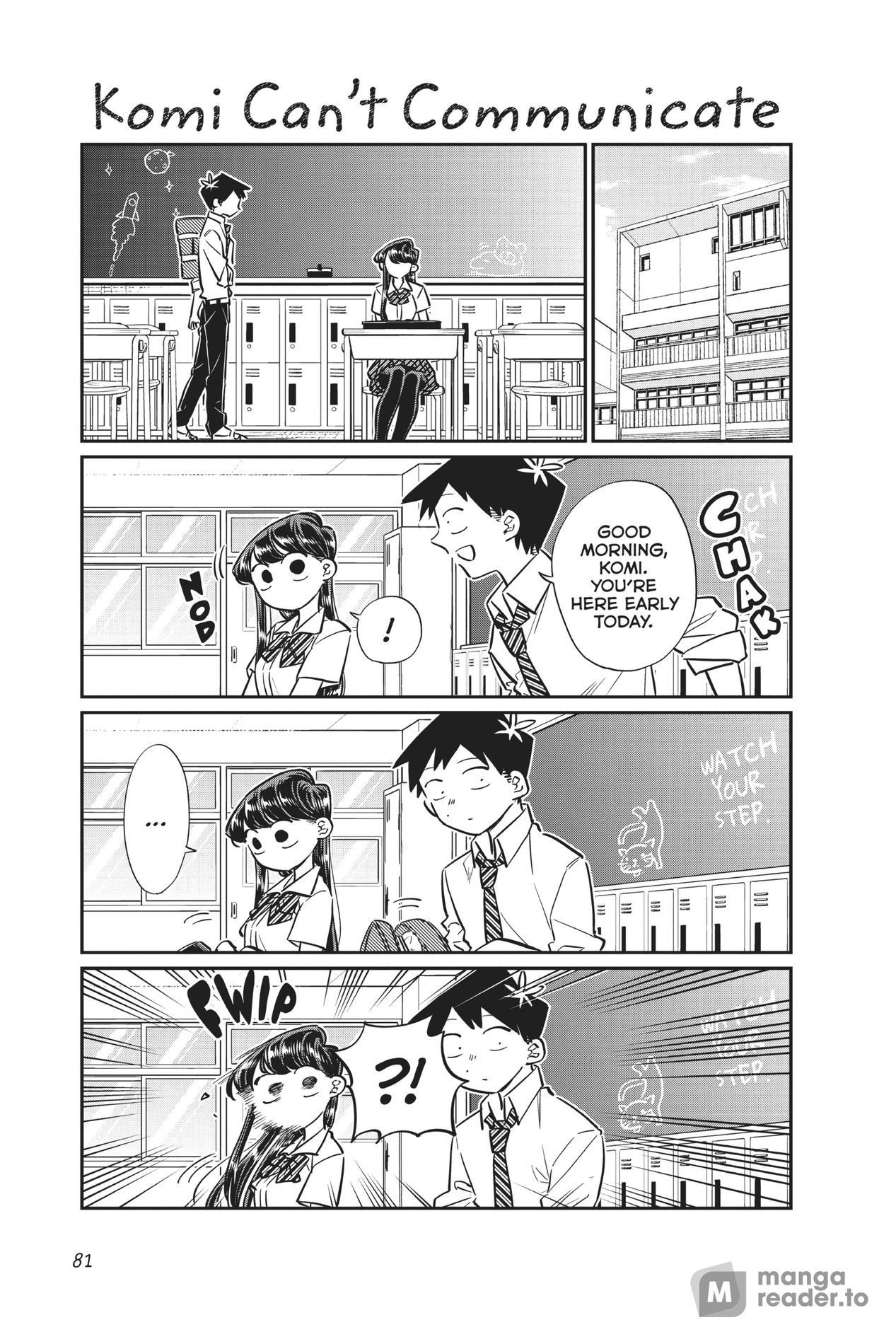 Komi Can’t Communicate, Chapter 52 image 1